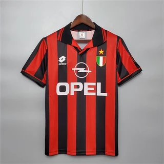 96-97retro Futebol De Camisa # Maldini Baggio Weah