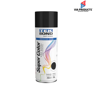 Tinta Spray Uso Geral Preto Fosco