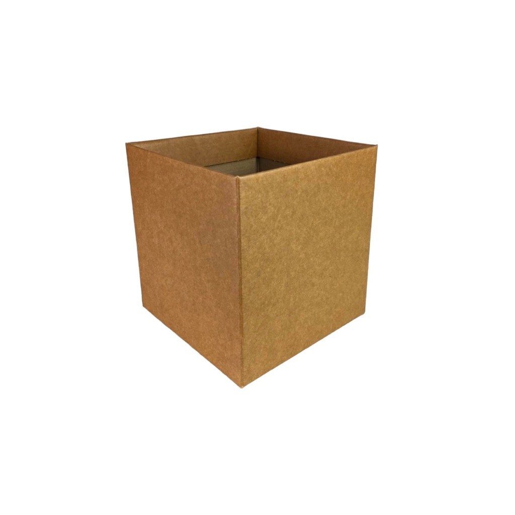 Cachepot Quadrado Kraft Pt15 10und