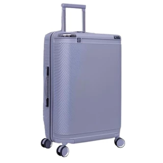 Mala Cruzeiro G 360 4 Rodas Com Cadeado Tsa 187 M/28 Prata