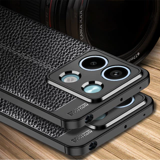 Para Xiaomi POCO M6 X6 Pro C65 C55 4G 5G Capa Macia De TPU Proteção Com Tudo Incluído Traseira De Silicone Telefone Dermatoglifia