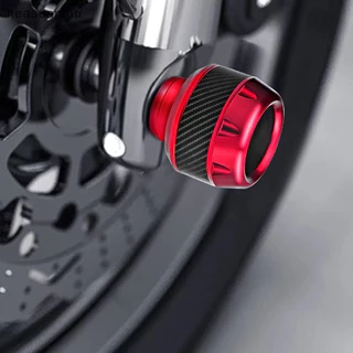 heasonndiu 1Pair Motorcycle Crash Protector De Colisão De Motocicletas Alumínio Liga De Roda Dianteira Forquilha De Proteção Contra Queda Pads Sliders Moto Safty Acessórios br