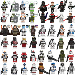 Presentes Para Crianças Série De Filmes Star Wars Montados Em minifigure building block toys