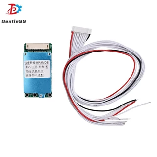 10S 36V 15A Célula De Íon-Lítio 18650 Proteção Da Bateria Placa De Circuito Impresso BMS Com Função De Equilíbrio 36V Para Baterias De Série 10