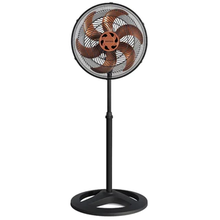 Ventilador Coluna Turbo Oscilante 6 Pás 40cm 127v Bronze - Ventisol