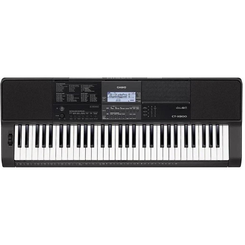 Teclado Musical Casio Ctx800 61 Teclas Sensitivas Usb