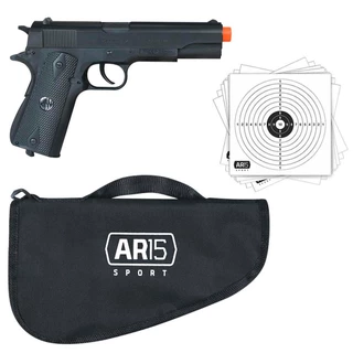 Pistola Pressão Wingun Rossi 4.5mm + Capa Acolchoada 30cm