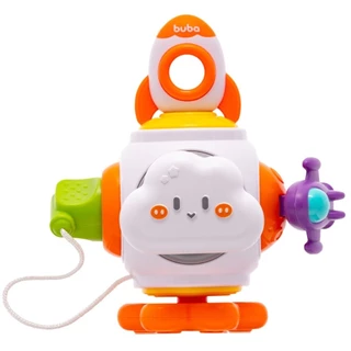 Brinquedo Didatico Infantil Interativo Foguete De Atividades 18030 - Buba