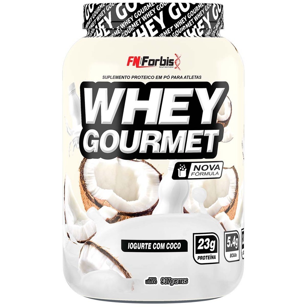 Whey Protein Gourmet G Fn Forbis Iogurte Com Coco Shopee Brasil