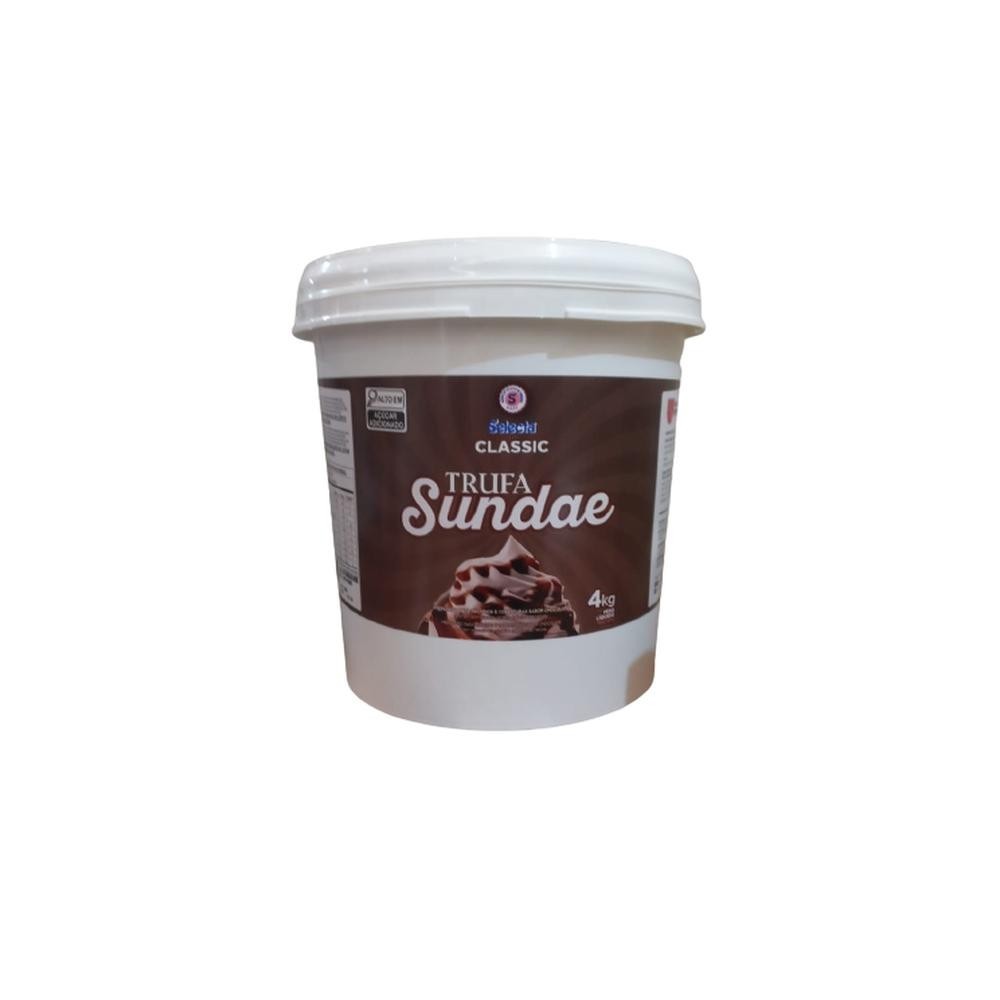 RECHEIO SELECTA CLASSIC TRUFA SUNDAE 4KG DUAS RODAS 4KG | Shopee Brasil