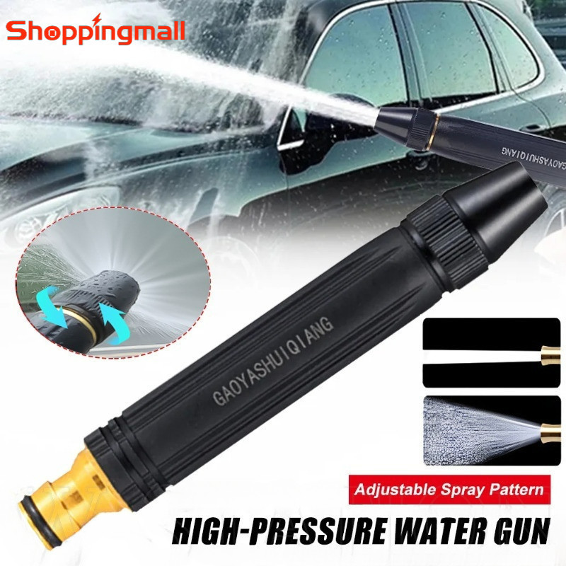 [360 ° Pulverizador De Água Ajustável Para Lavagem De Automóveis Irrigação De Jardim/Coluna Durável Bocal Reto/De Alta Pressão/Ferramentas De