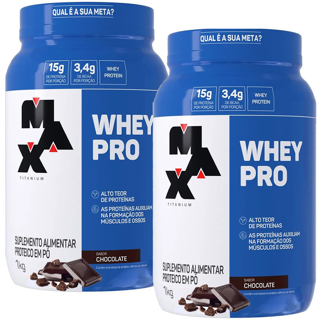 Whey Pro 1kg Max Titanium: Onde Comprar | BuscaProdutos