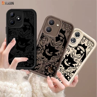 Para Redmi Note 13 Pro 13C 12 12 11 11s 8 10s Note10 5G 9Pro 10A 12C 9C 9T 9 A1 10C 9A A2 POCO X5 M3 M5s X3 Bonito Desenho Animado Gengar Monster Doodle Angel Eyes Soft Case Por