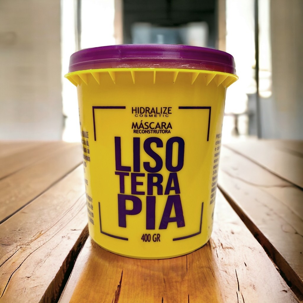 Mascara De Hidratacao E Fortalecimento Capilar Lisoterapia