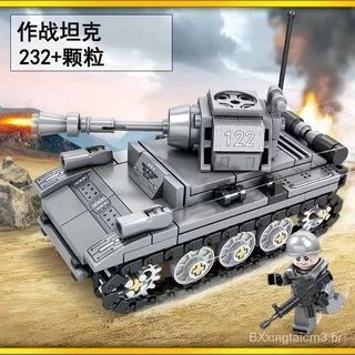 Entrega De 24 Horas [BMZ] lego Modelo Tanque Militar Blocos De Construção Do Exército WW2 Figuras Soldado Homem Arma Tijolos Brinquedos Para Crianças EX51 UNP5BXBX