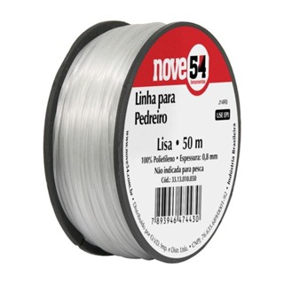 Linha lisa para pedreiro com 50 metros - Nove54