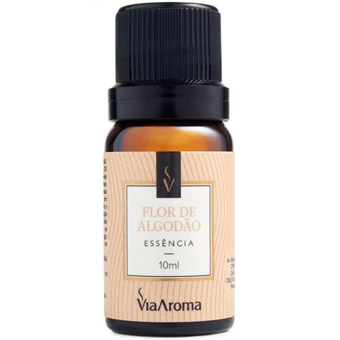 Essência Via Aroma Flor de Algodão 10ml