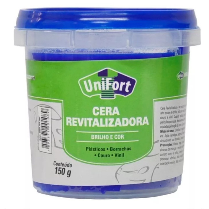 Cera Revitalizadora Brilho e Cor 150g unifort | Shopee Brasil