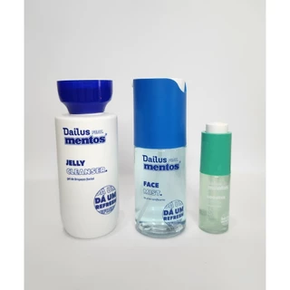 Kit Skin care Cleanser, Bruma e Booster Detox - Dailus Feat. Mentos