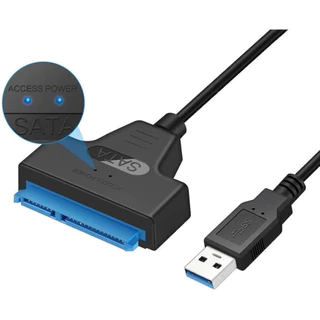 Cabo Adaptador Usb Único 3.0 Para Hd 2.5"/3.5" Notebook E SSD Sata