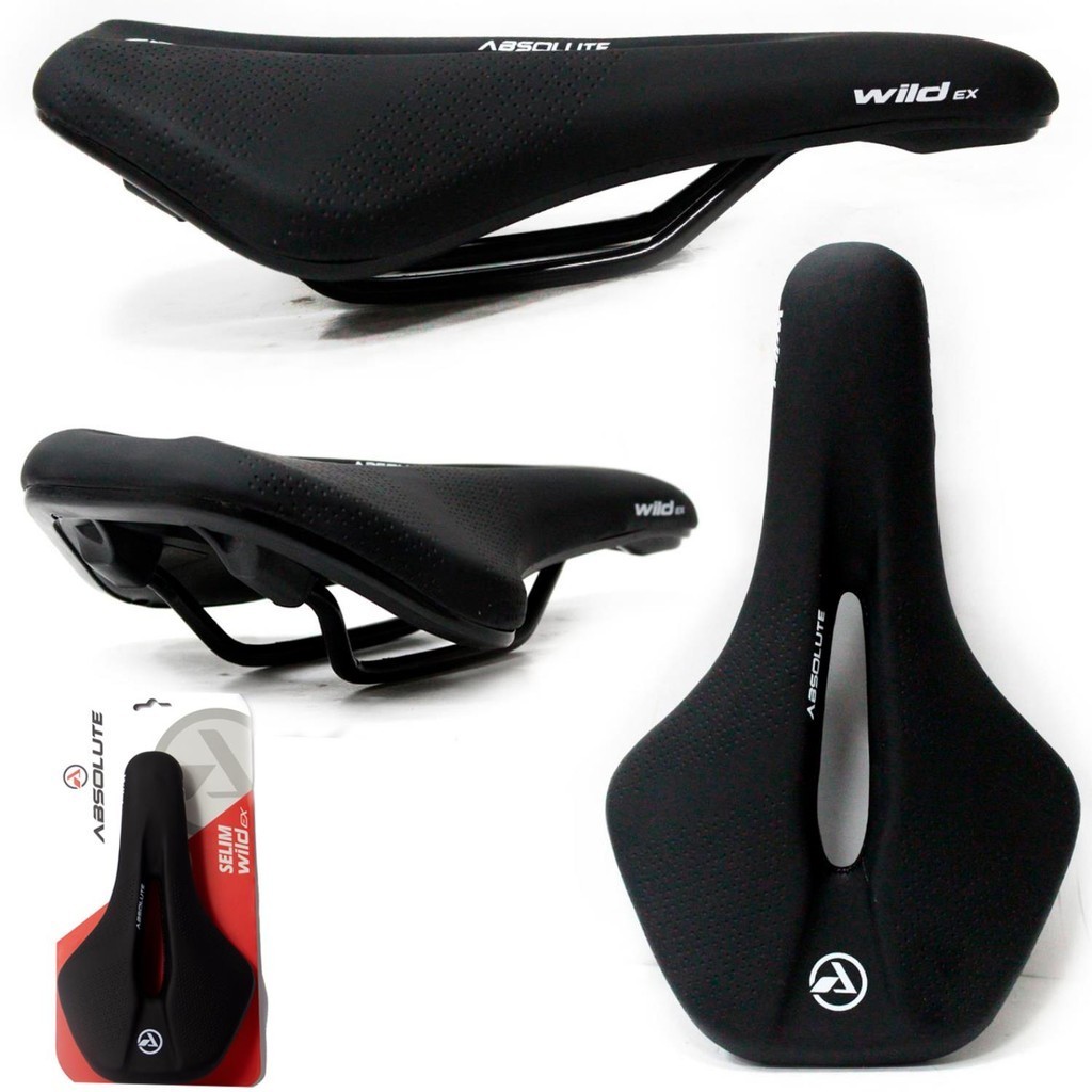 Selim Bicicleta Bike Vazado Macio Wild Ex Mtb Speed Leve