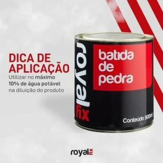 Batida de Pedra Royal Fix 0.900 Preta - Reparos Perfeitos e Duráveis em Superfícies em Oferta na Shopee