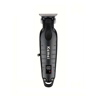 Maquina de Acabamento Profissional Kemei km 2293 Com visor