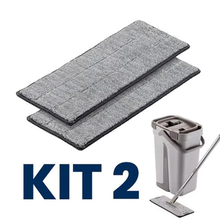 Refil de Pano de Microfibra para Flat Mop Menalux - Electrolux