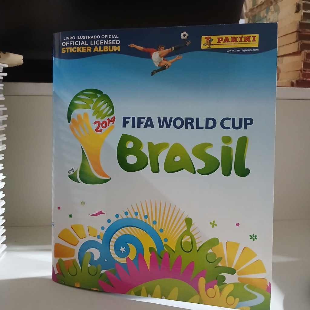album de figurinha fifa world cup brasil 2014 autor panini | Shopee Brasil