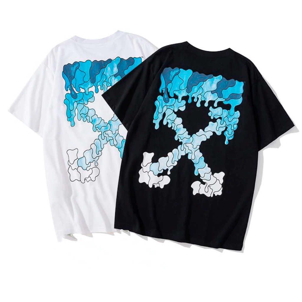 Camiseta Camisa Premium 100 % Algodão Coleção Off White Ice White Lançamento 2024 Envio Imediato