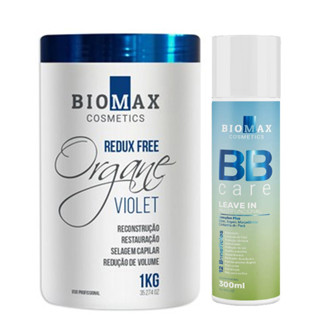 Kit Botox Redutor De Volume Selagem Capilar Loiras