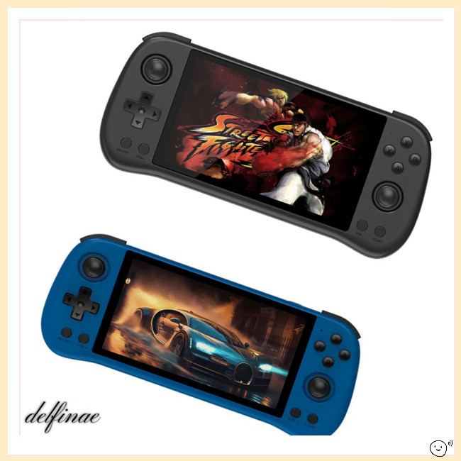 DELFINE X55 Console De Jogo Portátil De 5,5 Polegadas Tela De 4000mAh De Bateria Recarregável Presente Ideal Para Homens Infantis