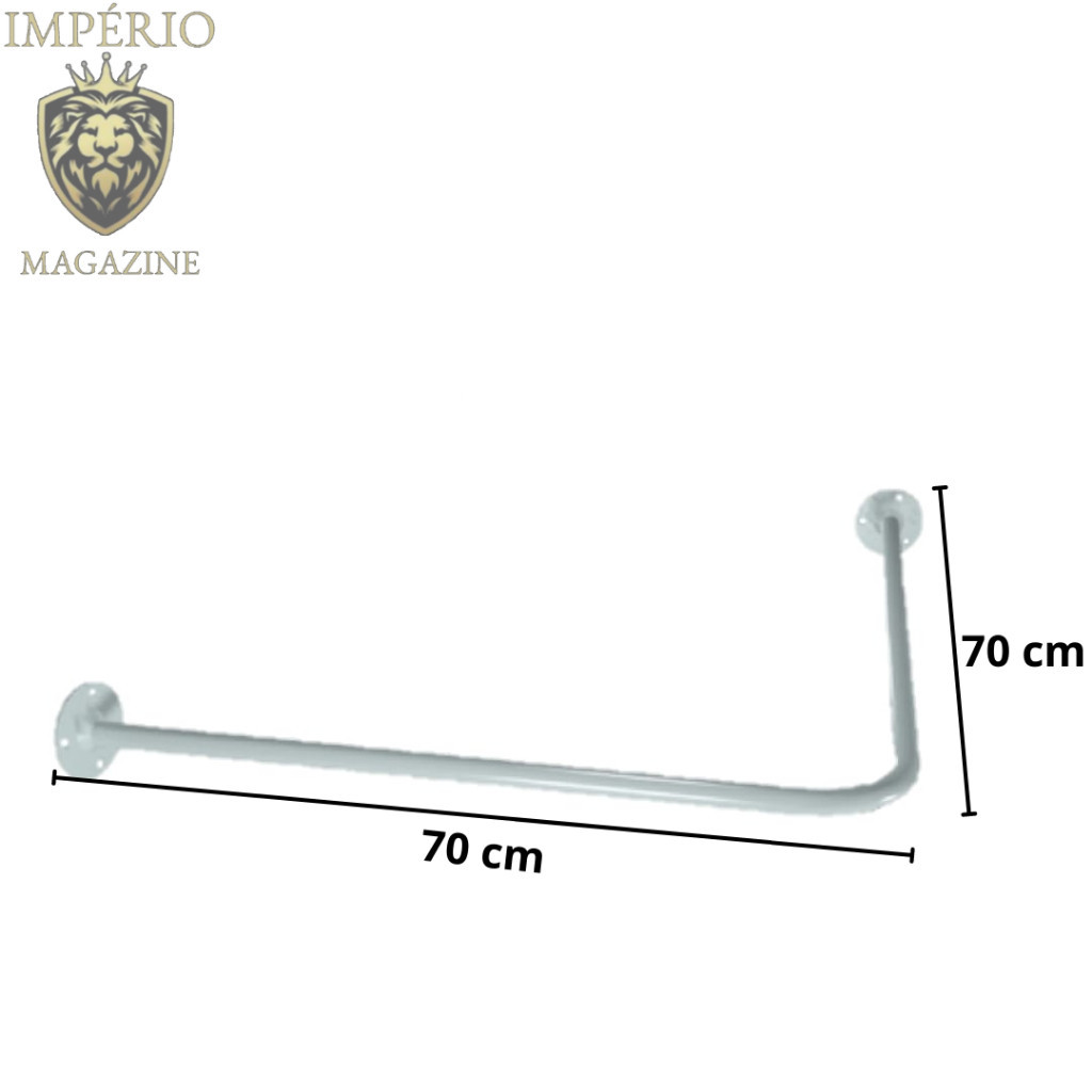 Provador L de Canto 70x70 e 80x80 | Conforto e Estilo para sua Loja