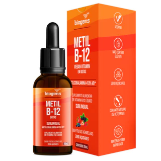 BIOGENS METIL B12 EM GOTAS 20ML FRUTAS VERMELHAS