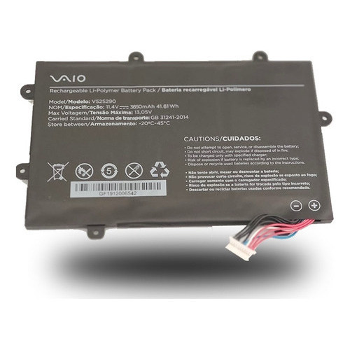 Bateria Compativel Notebook Vaio Fe15 Vjfe52f11x V525290