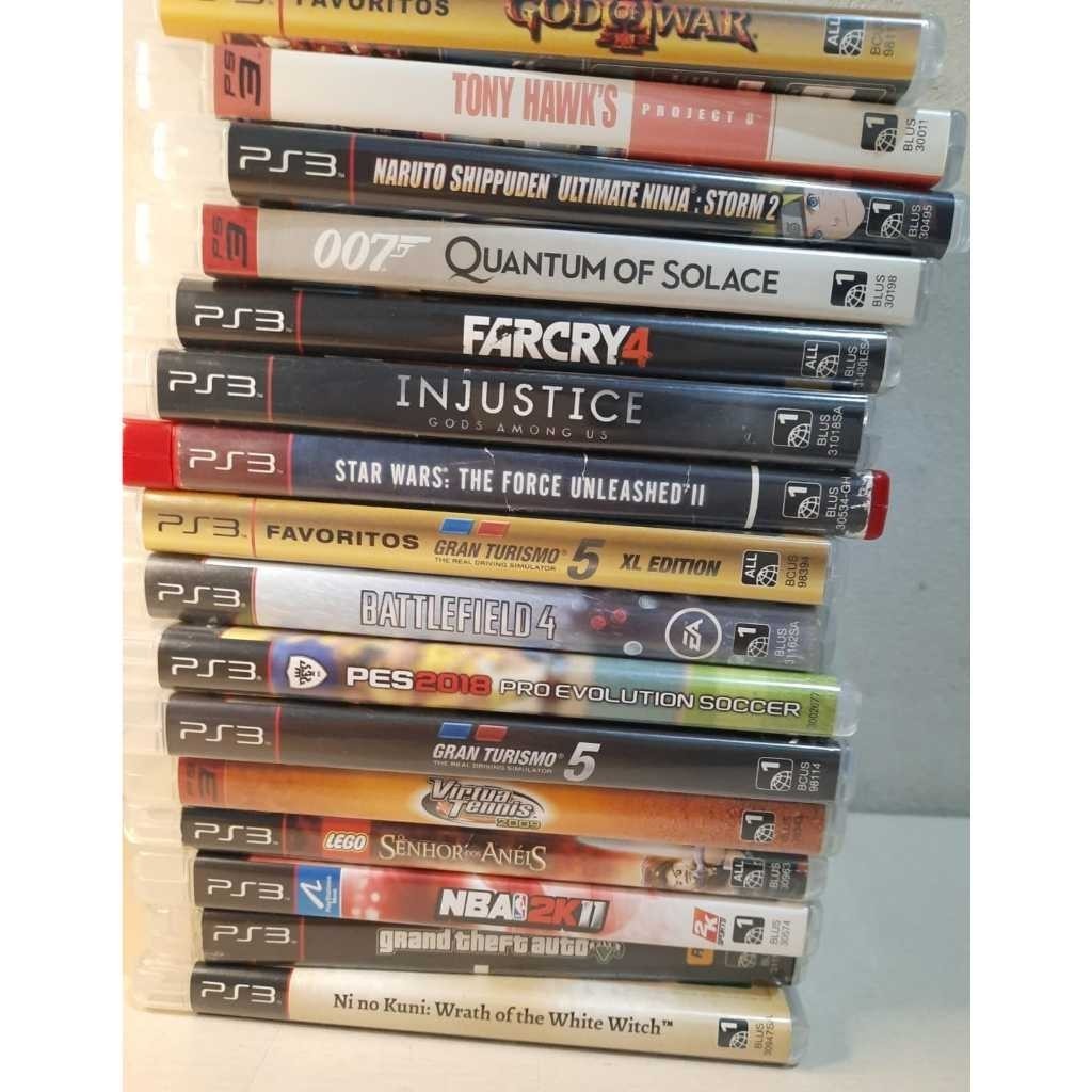 Jogos de Playstation 3 PS3 Originais Mídia Física