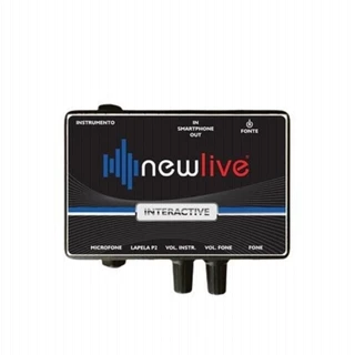 Interface De Áudio New Live Interactive Gravação Interação Online