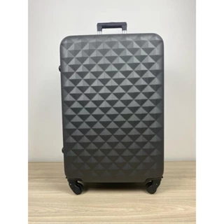 Mala de Viagem Grande na fibra resistente abs para despacho em avião 23kg de rodinha goratória, padrão nacional e irternacional da anac Medida: 72x44x28. modelo diamantada