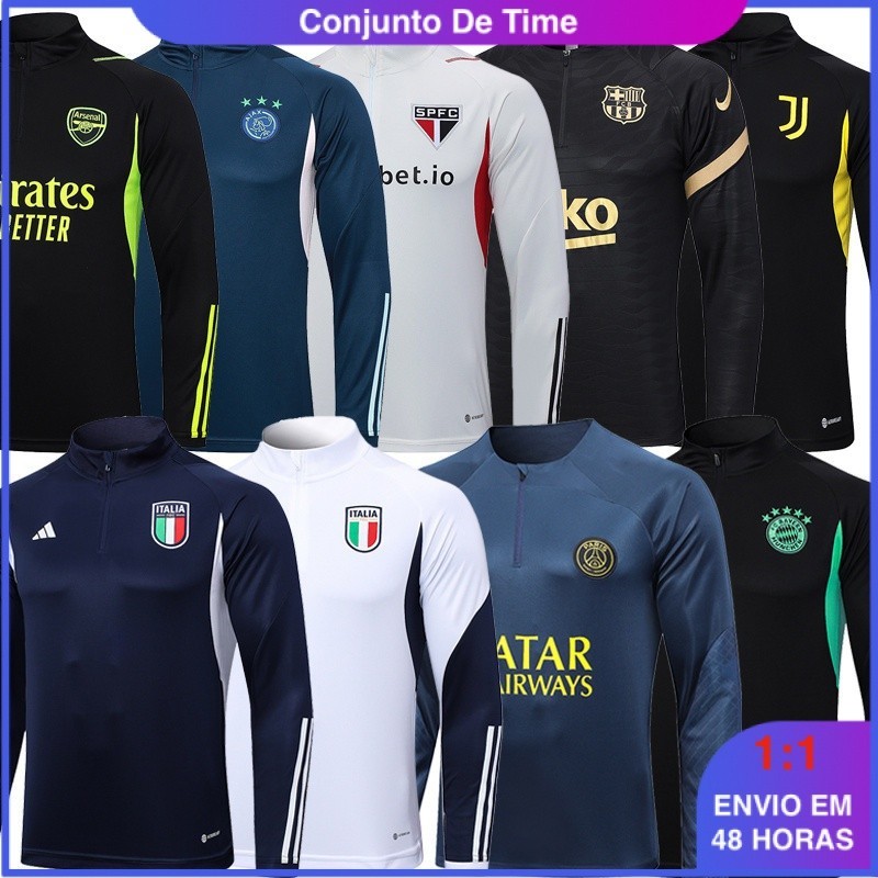 Conjunto De Time Camisa De Equipe Camisa De Treinamento De Futebol ...