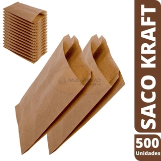 SACO PAPEL PAO KRAFT 1 KG C/ 500 UN