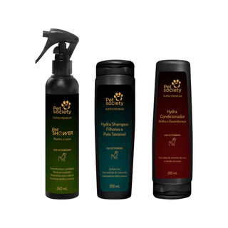 Fast Shower 240ml + Filhotes 300ml + Condicionador 290ml