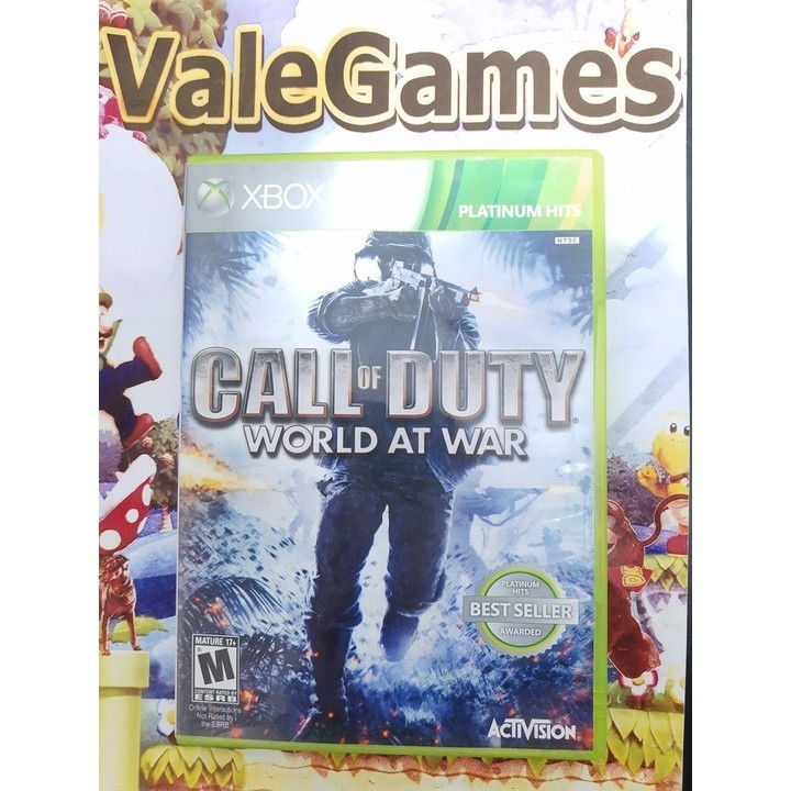 Call Of Duty: World At War Per Xbox 360 - Completo Di Gioco, Manuale E Custodia - Ricondizionato