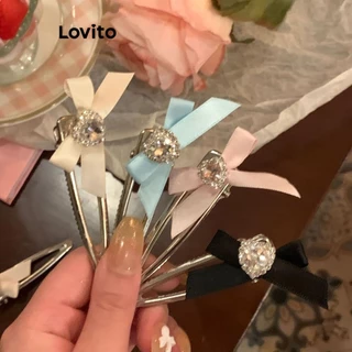 Lovito Glamorous Heartshape Star Candy Colors Grampos De Cabelo Versáteis Para Mulheres LFA18633
