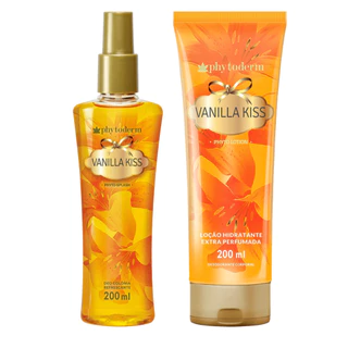 Kit Body Spray e Loção Hidratante Vanilla Kiss Phytoderm - 200ml