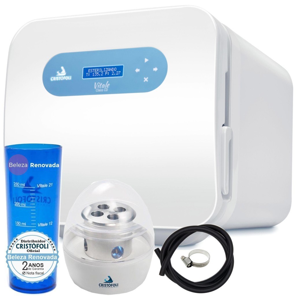 Autoclave Cristofoli 21Cd+ Destilador+ Mini Incubadora