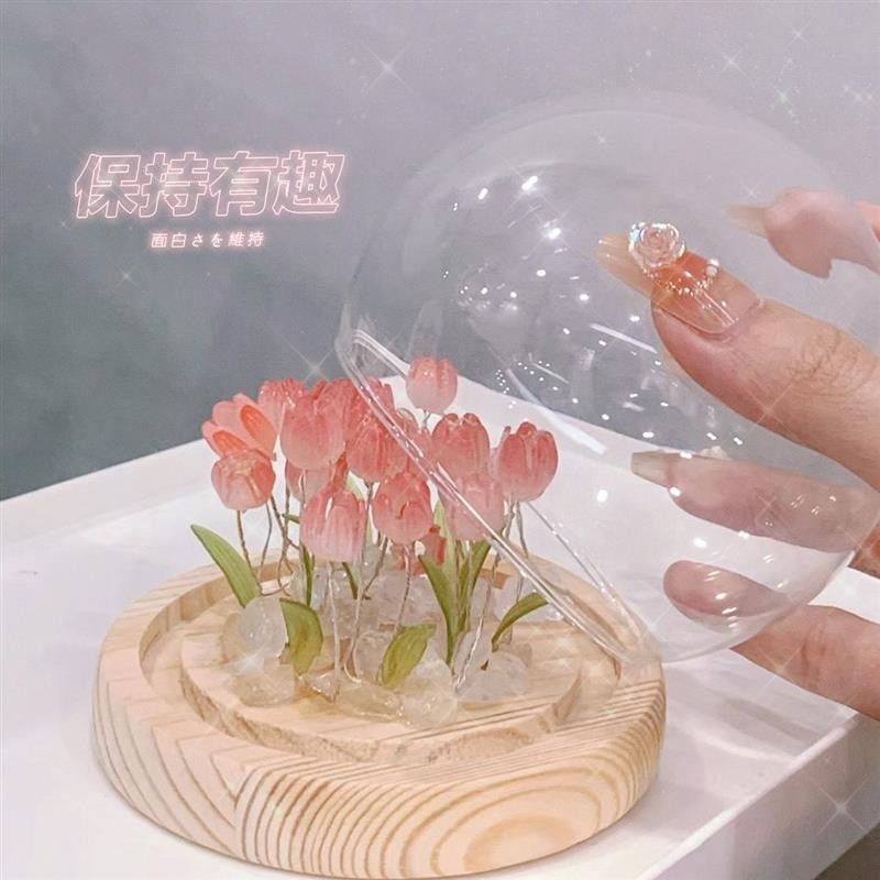 Joy LED tulipa luz noturna artesanal pacote de Material DIY Desktop