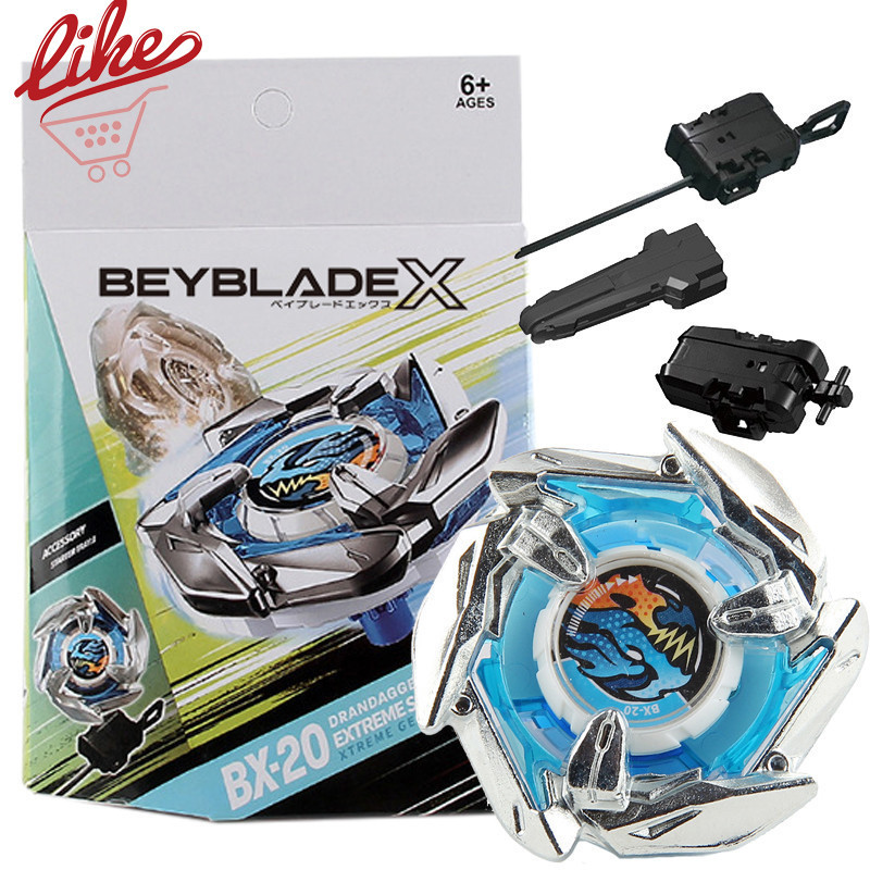 BX-20 Dran Dagger Xtreme Metal Spinning Tops Com Conjunto De