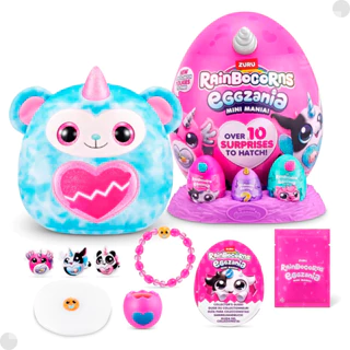 Pelúcia Rainbow Ovo Surpresa Unicórnio Branco F01499 - Fun