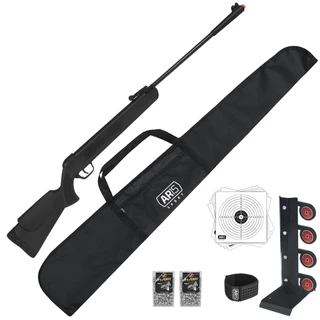 Espingarda Arete Black 5.5 Virtus + Capa 120cm + Alvo Metal