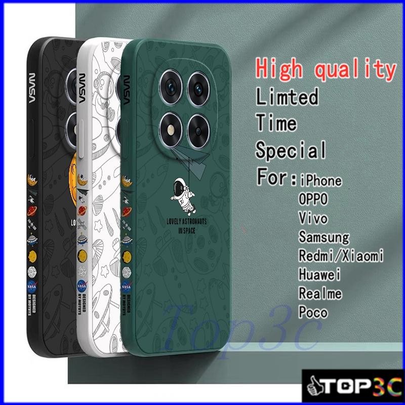 Capinha Poco X7 5G Ilustração Espacial De Telefone Astronauta TKR